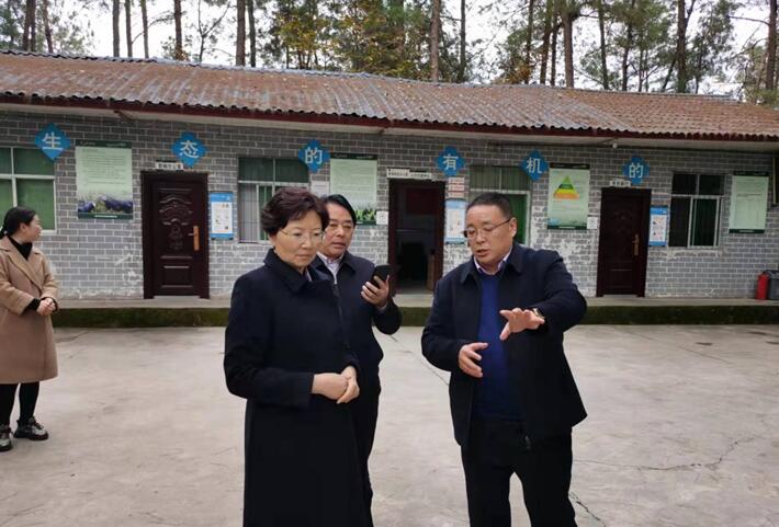 巴中市委常委，市委統(tǒng)戰(zhàn)部部長(zhǎng)、市總工會(huì)主席溫奇志、通江縣縣委書(shū)記孫輝一行來(lái)公司調(diào)研